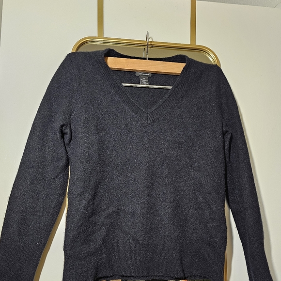 Pull Femme Halogen En Cachemire - Col V, Taille S, Gris - Occasion Très Bon état - Pas De Retour